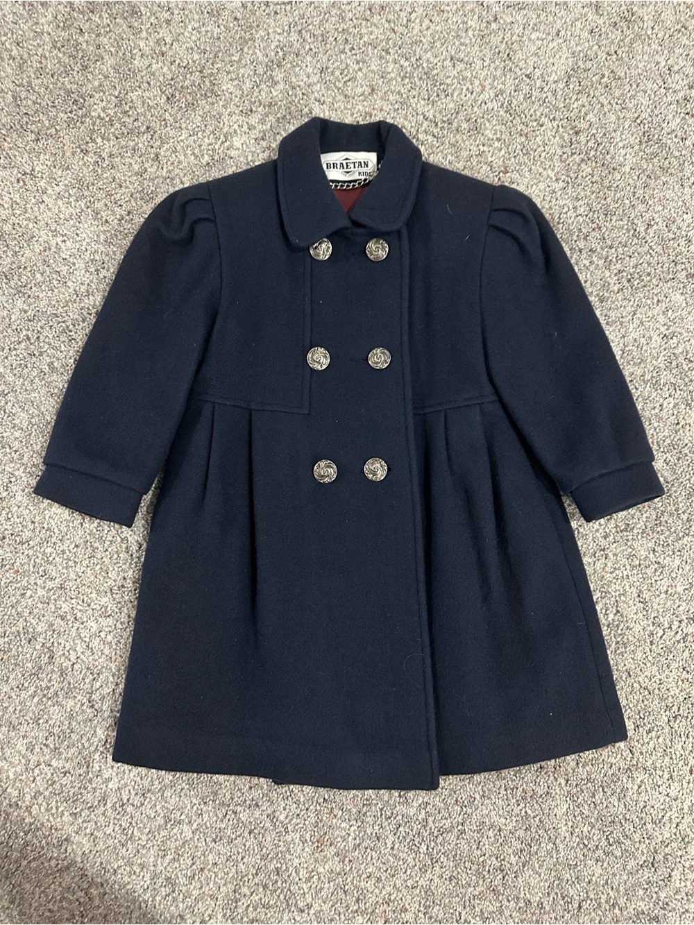 Braetan Kids Wool pea Coat
